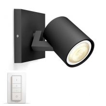 Runner Hue reflektor 1x50W GU10 230V czarny + ściemniacz
